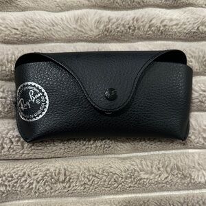 Ray-Ban Textured Black Sunglasses Case
